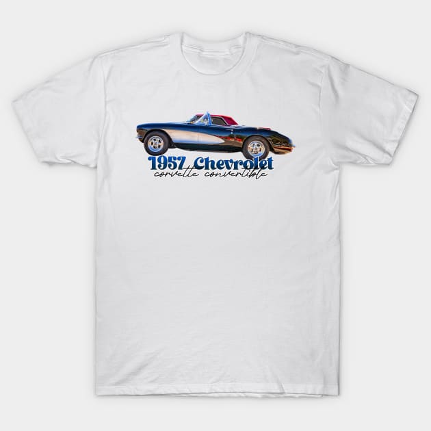 1957 Chevrolet Corvette Convertible T-Shirt by Gestalt Imagery